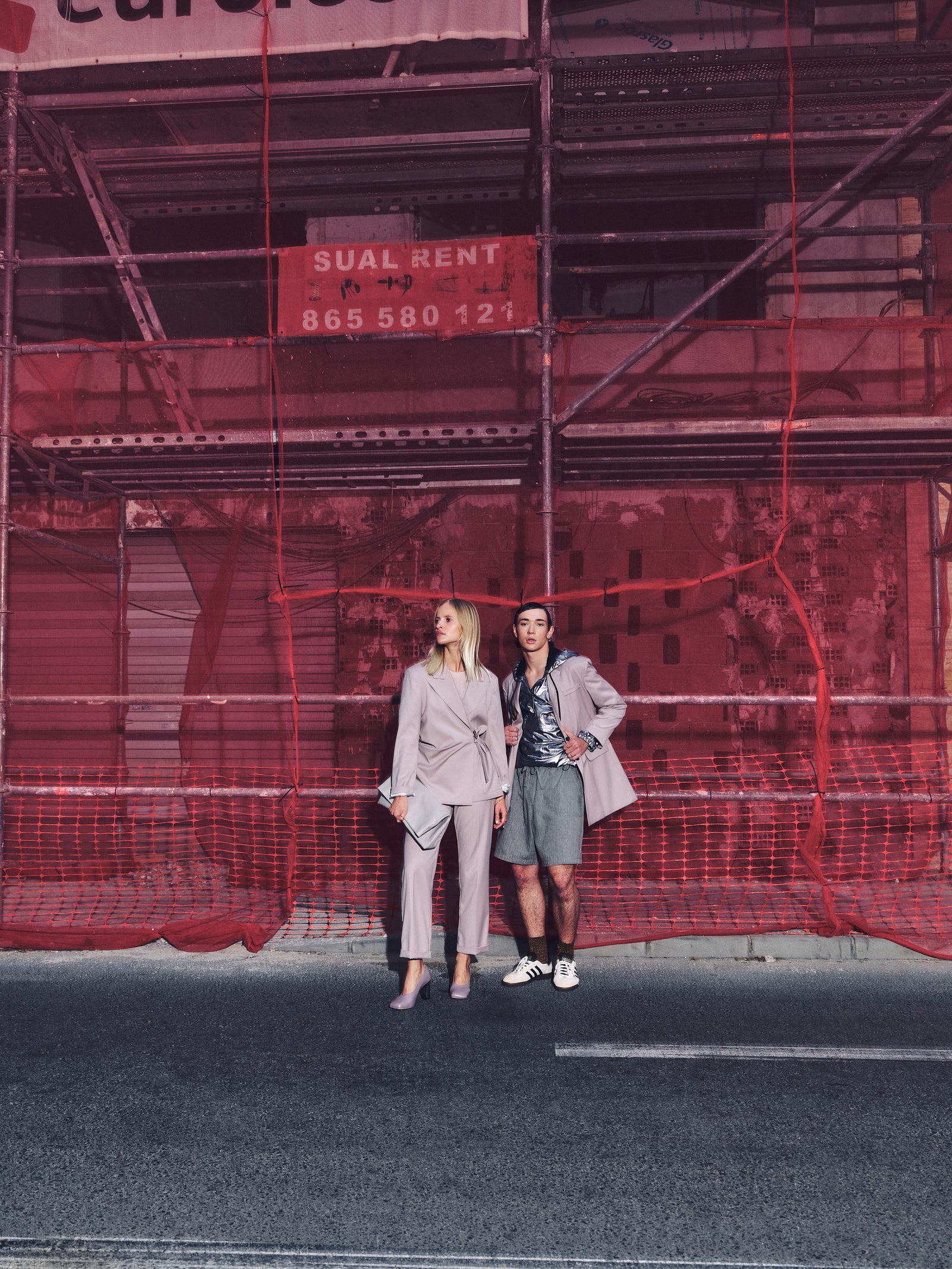 Anorak en argent Floris