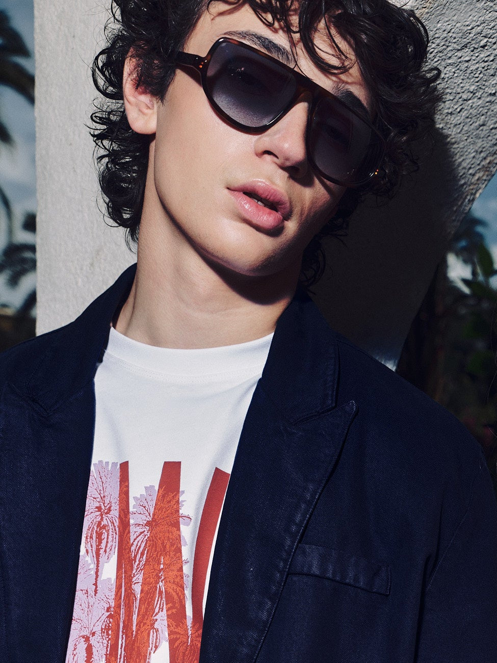 Felice zonnebril in tortoise / blue