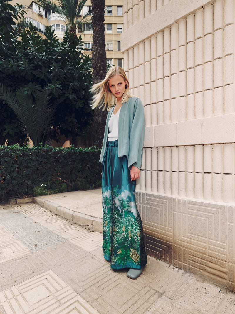 Donny Hose aus jungle jacquard