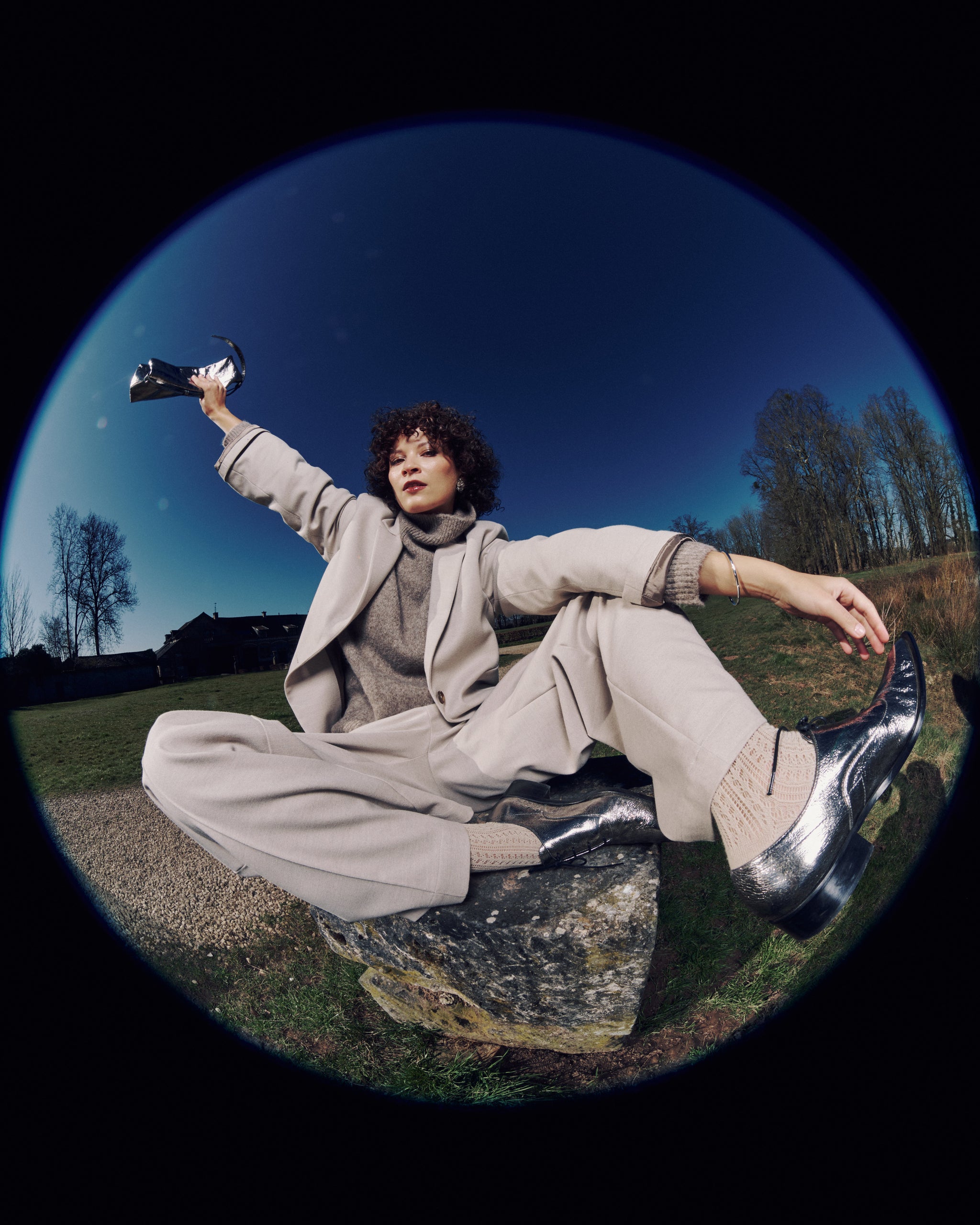 Chaussure à lacets Goya