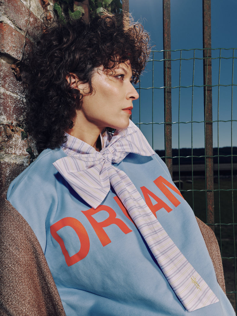 Glynth DREAM sweater in airy blue
