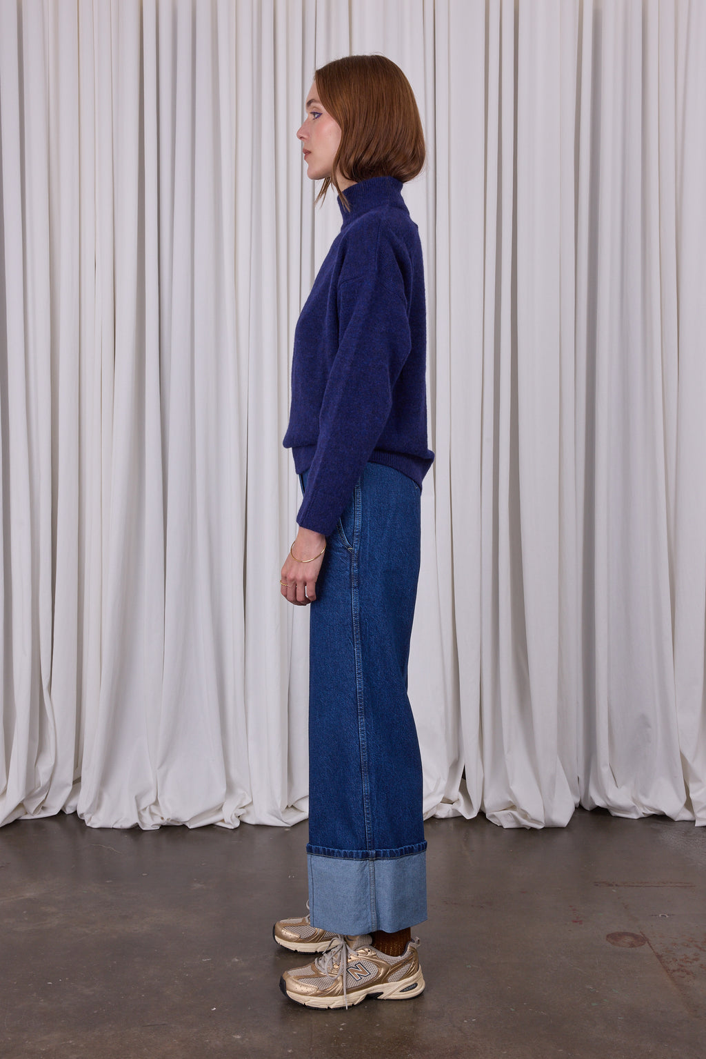 Astoria Indigo Alpaka Pullover