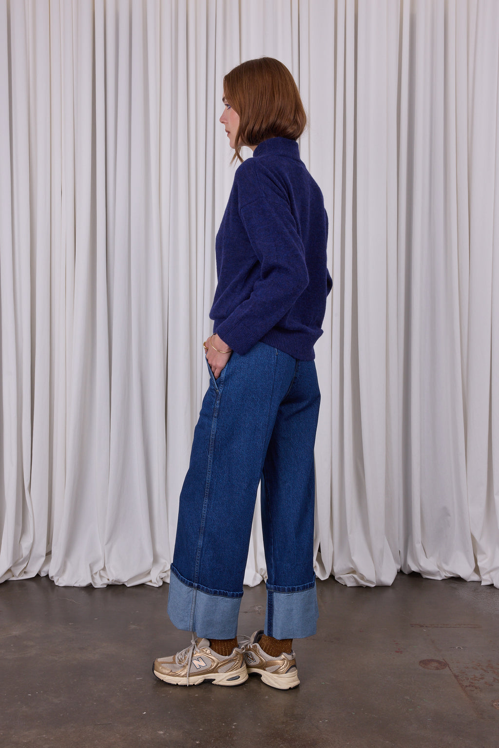 Astoria Indigo Alpaka Pullover