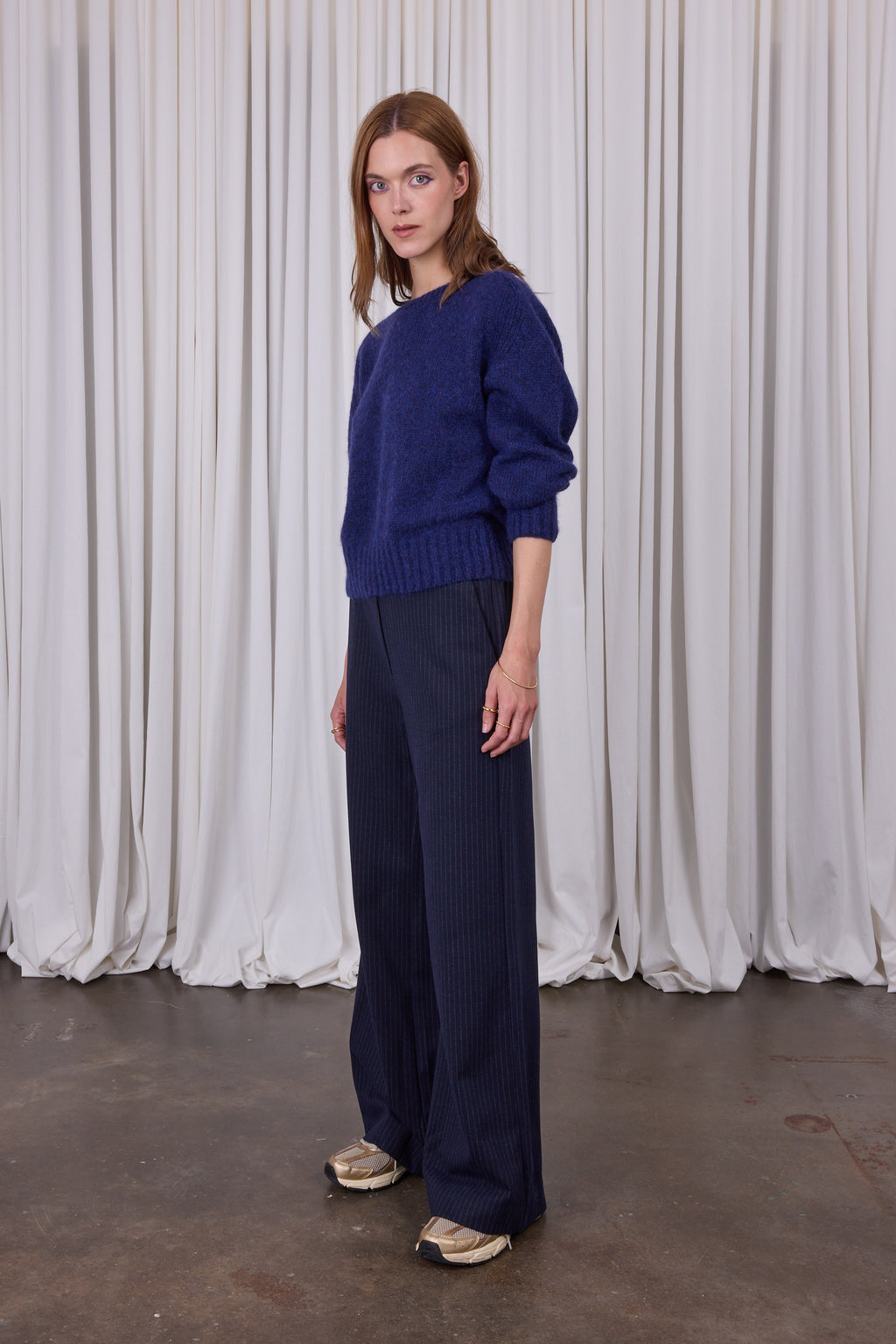 Asmara Indigo Alpaka Pullover
