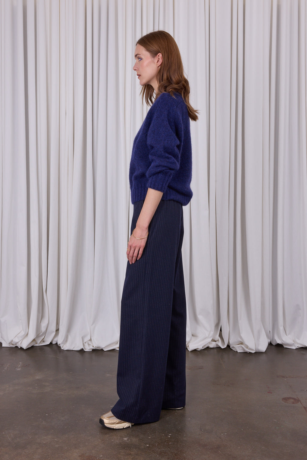 Asmara Indigo Alpaka Pullover