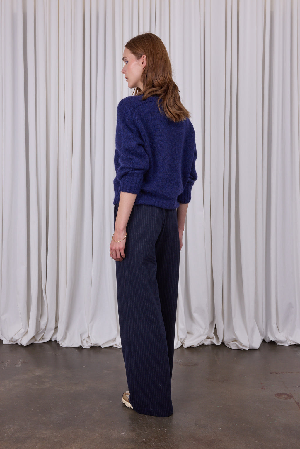 Asmara Indigo Alpaka Pullover