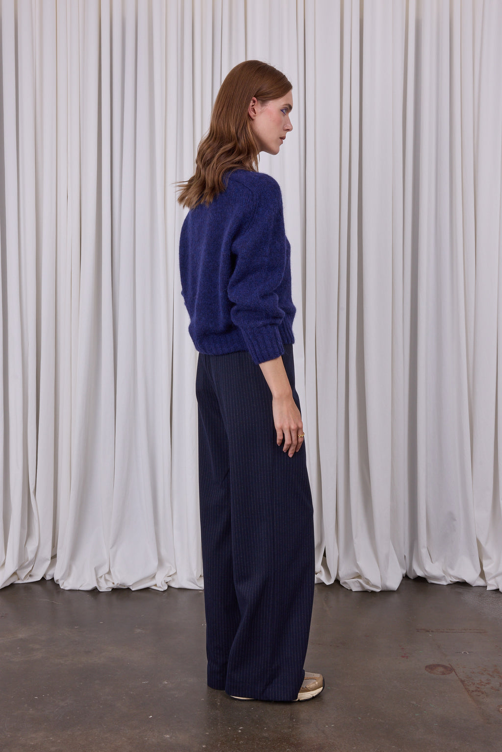 Asmara Indigo Alpaka Pullover
