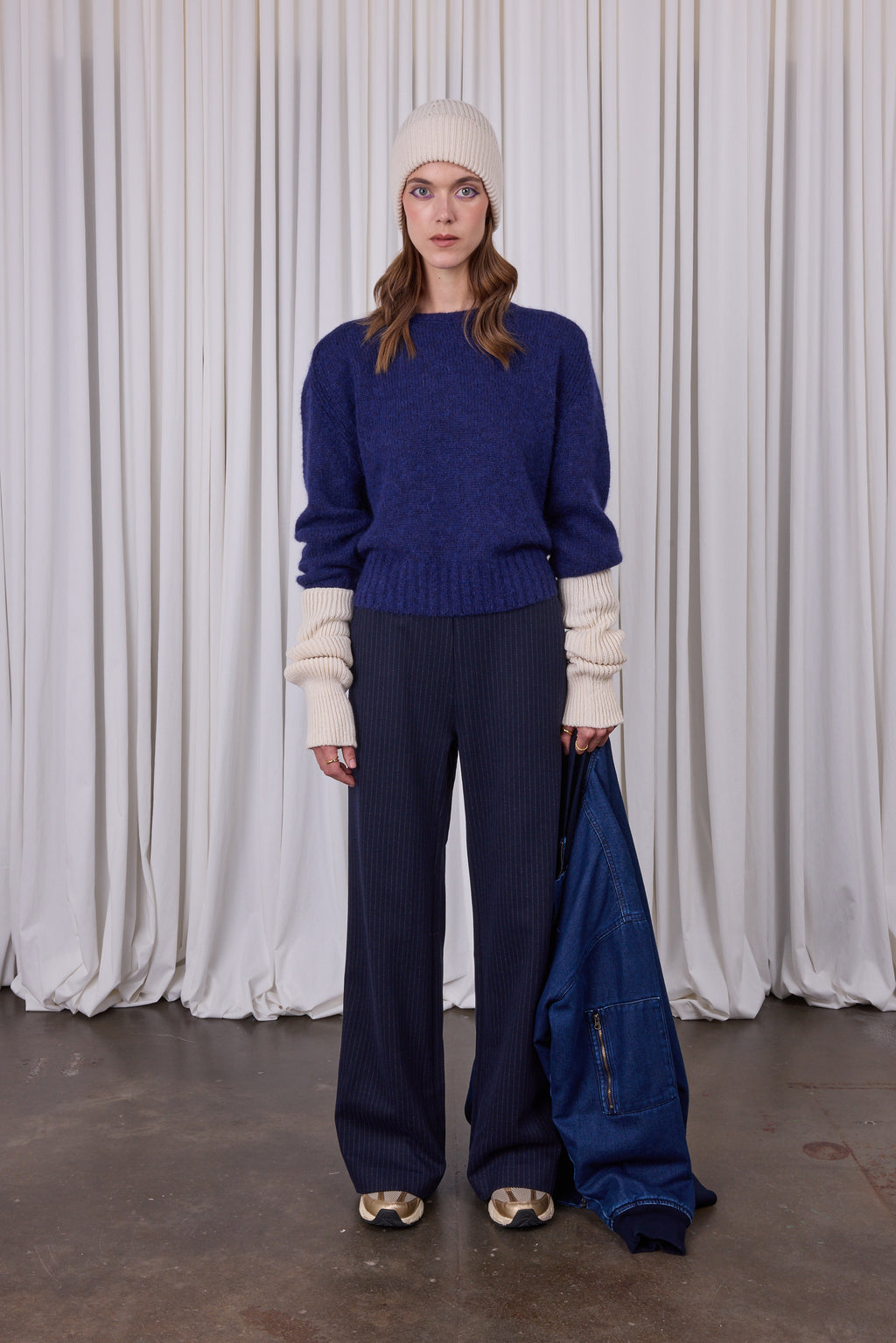 Asmara Indigo Alpaka Pullover