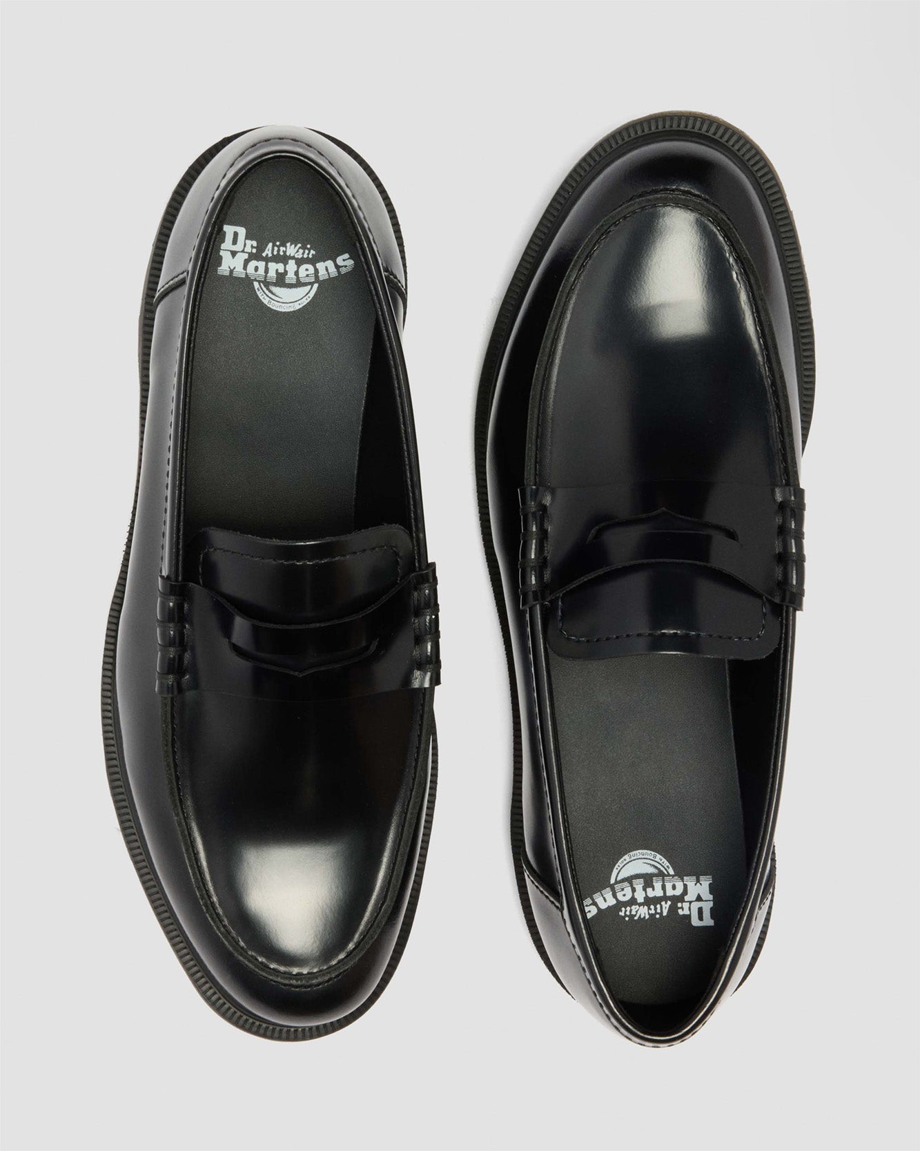 Dr. Martens | Loafer in Black Polished Smooth
