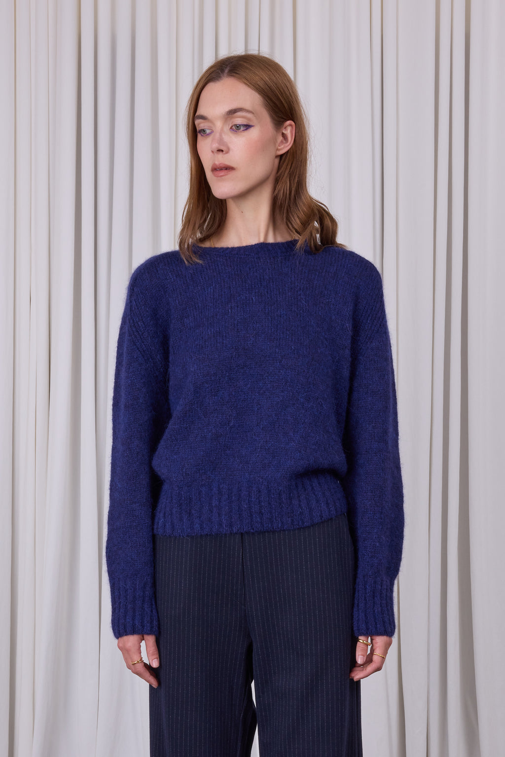 Asmara Indigo Alpaka Pullover