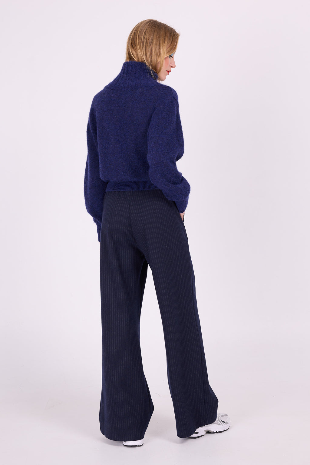 Axel Indigo Alpaka Pullover