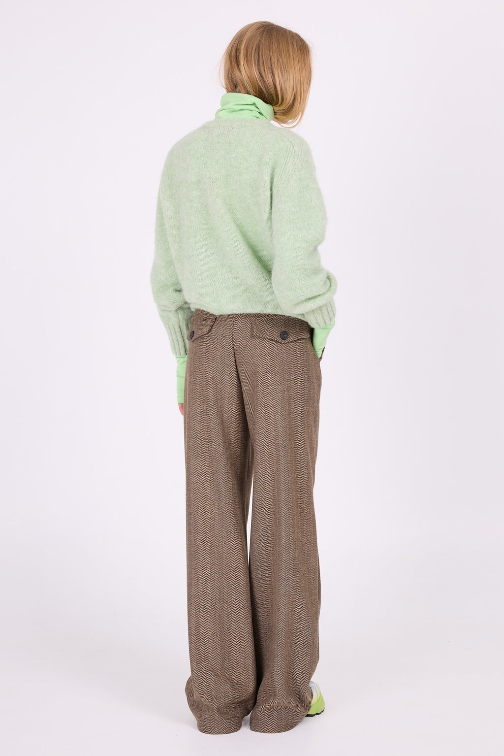 Asmara Mint Alpaka Pullover