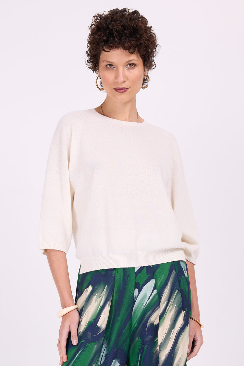 Off-White-Pullover Moretta