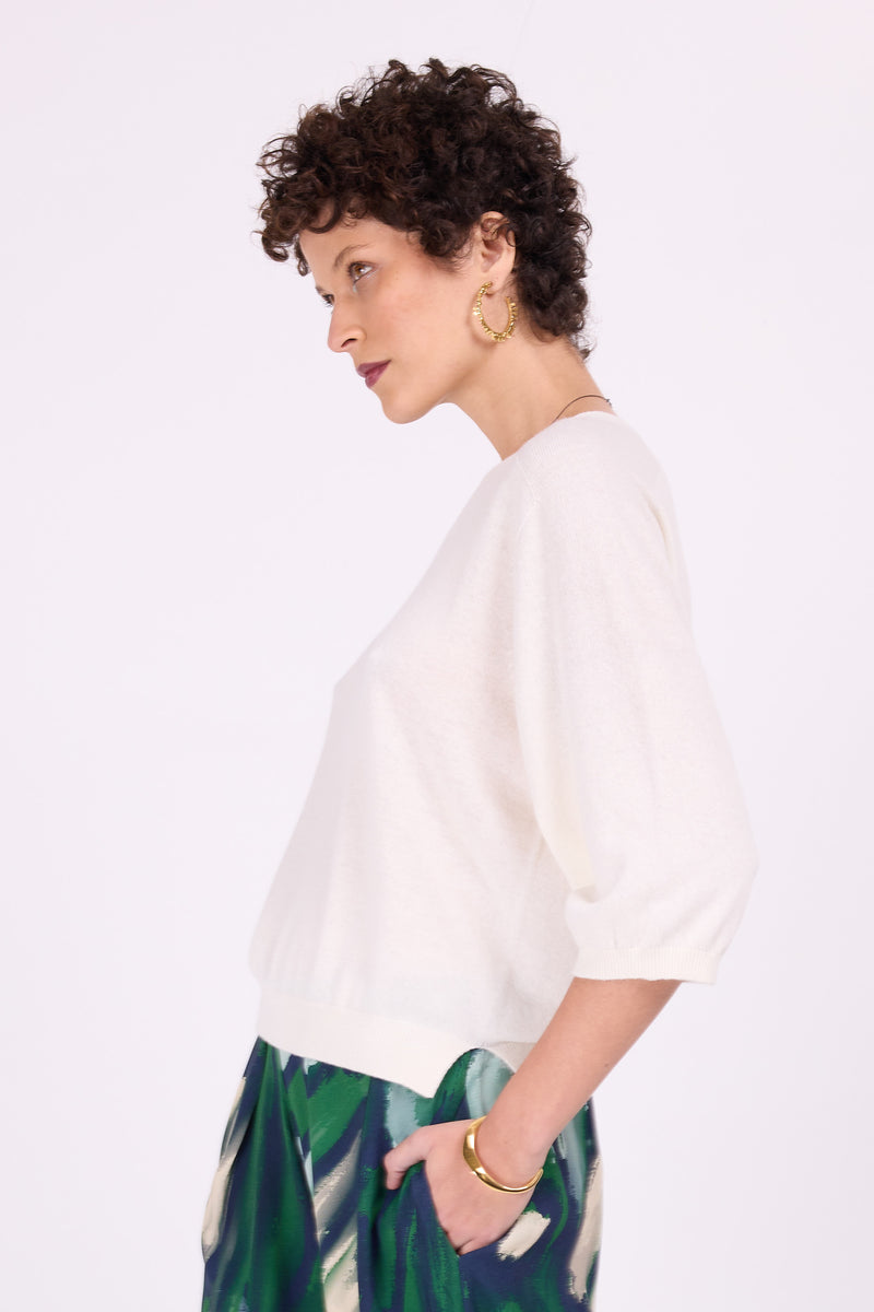 Off-White-Pullover Moretta