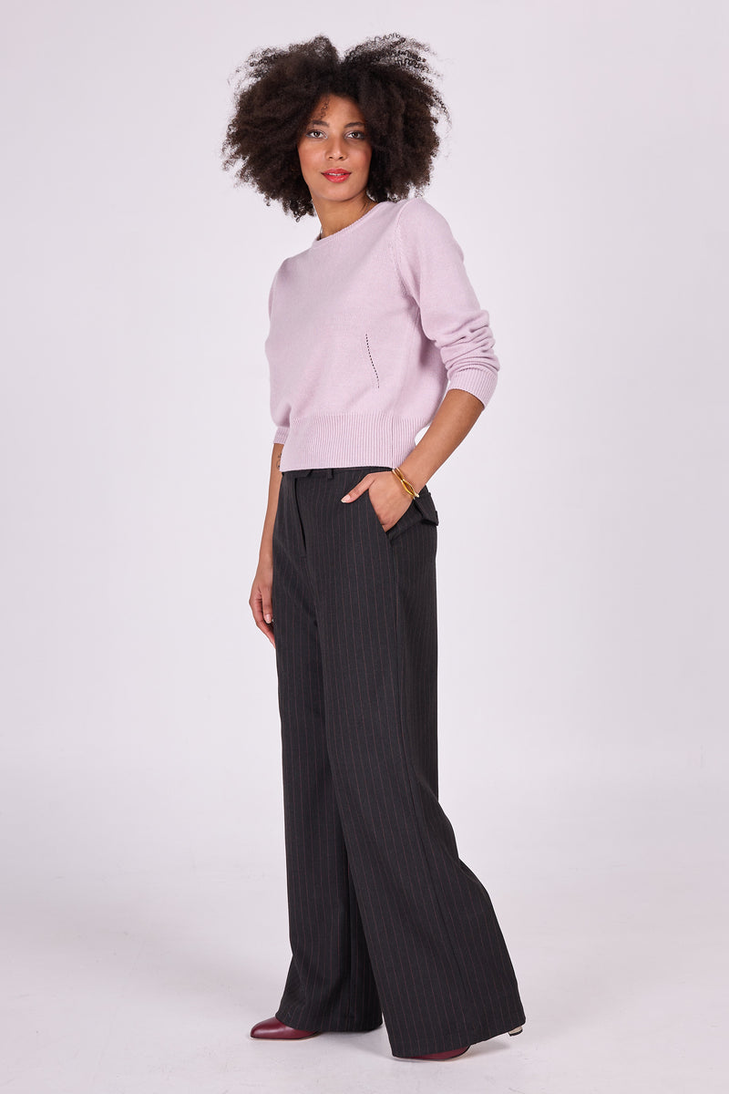 Malabo weicher lila Pullover