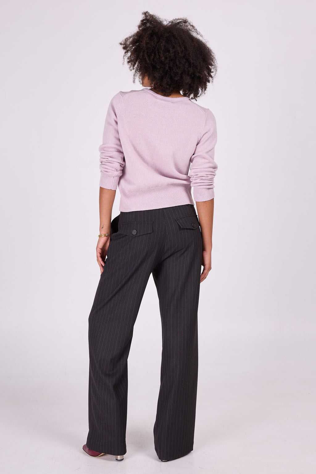 Malabo weicher lila Pullover