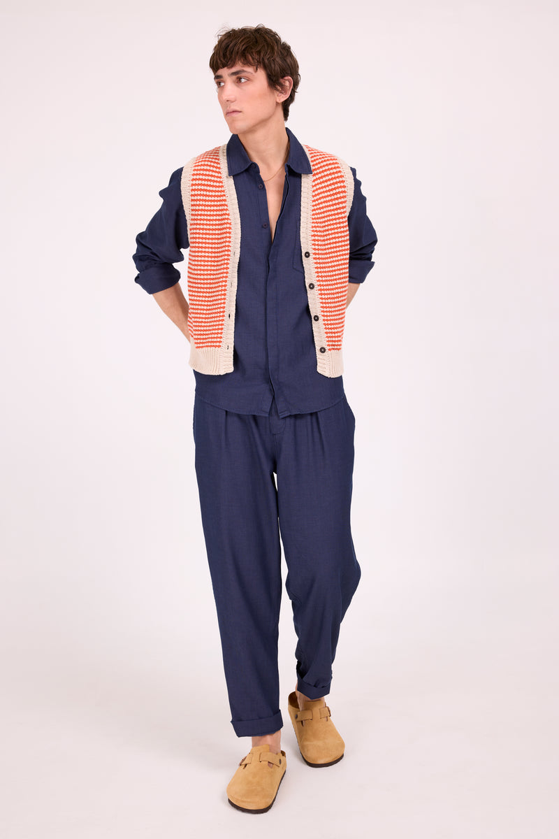 Fulda orange striped spencer
