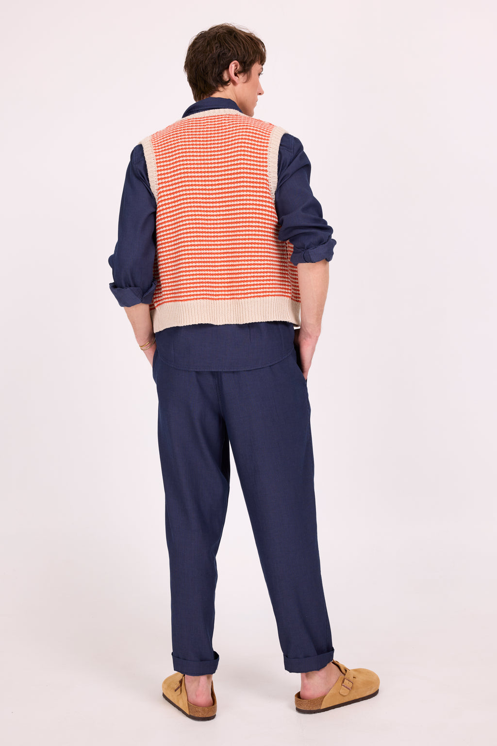 Fulda orange striped spencer