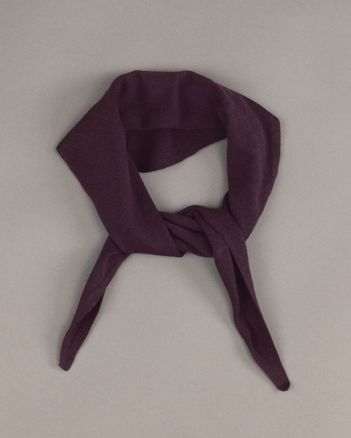 Juarez triangle scarf in grape