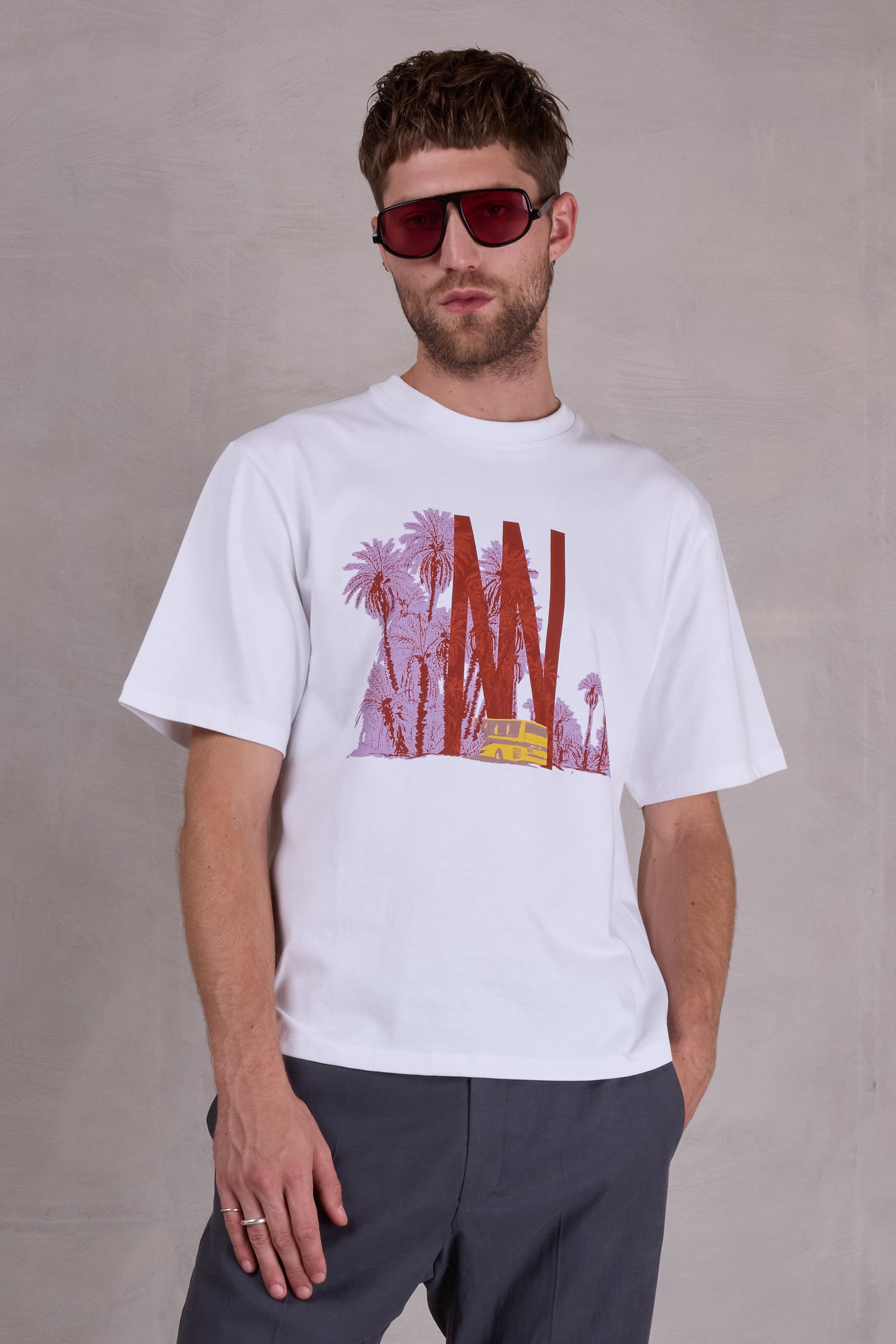 Ferris white T-shirt
