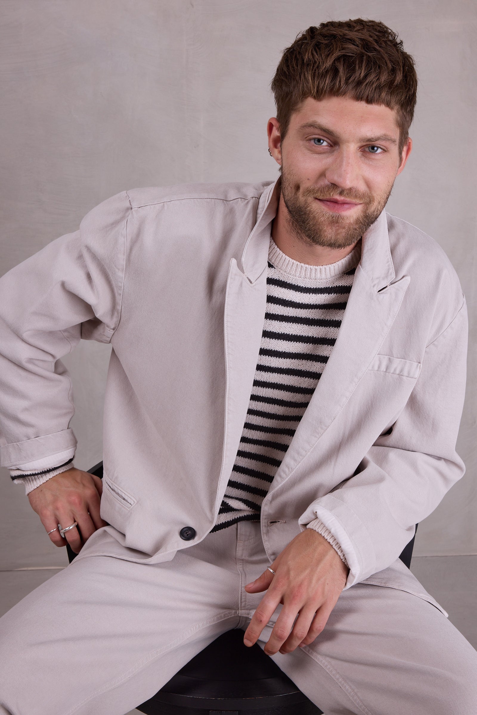 Franz blazer in stone