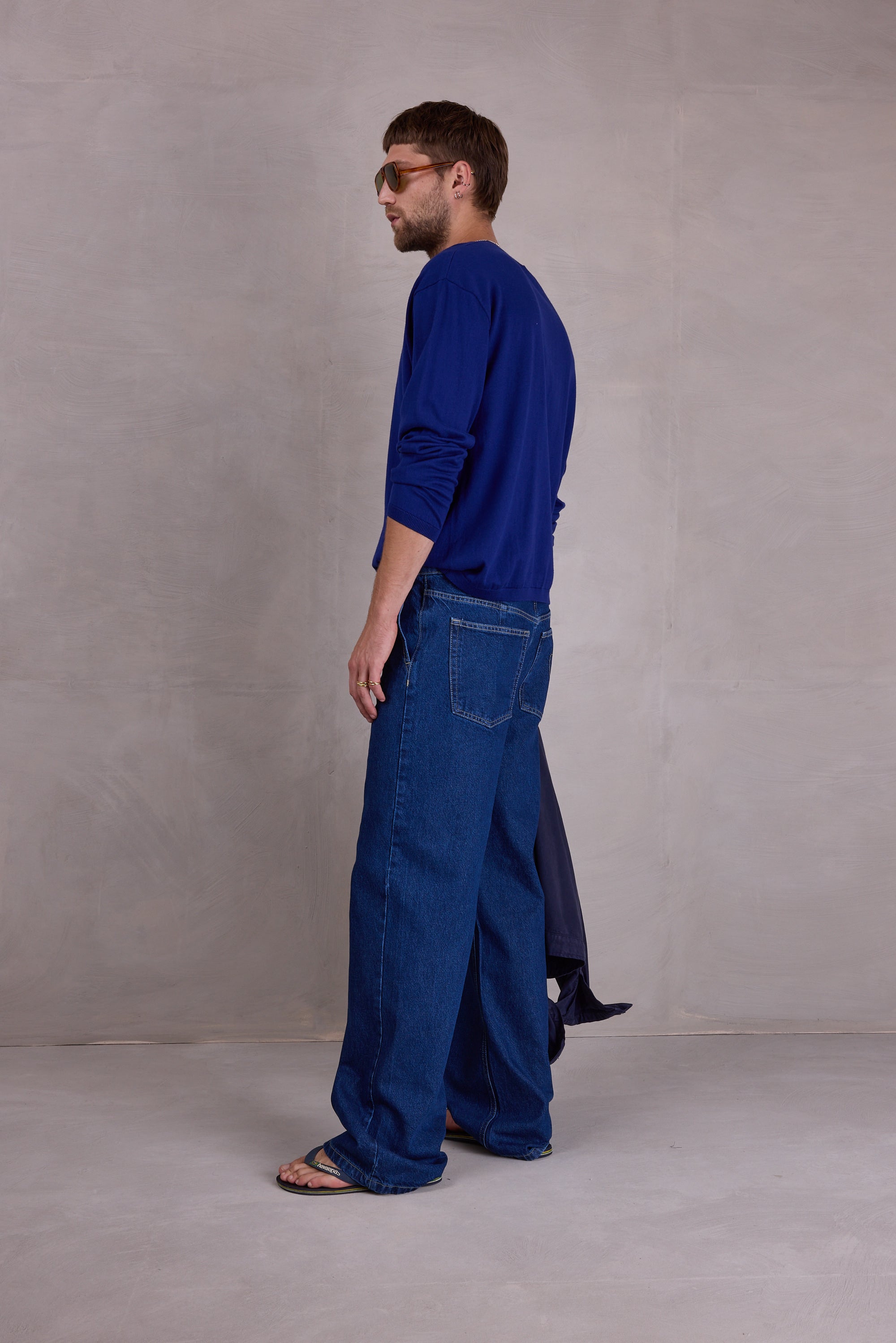 Oslo trui in royal blue