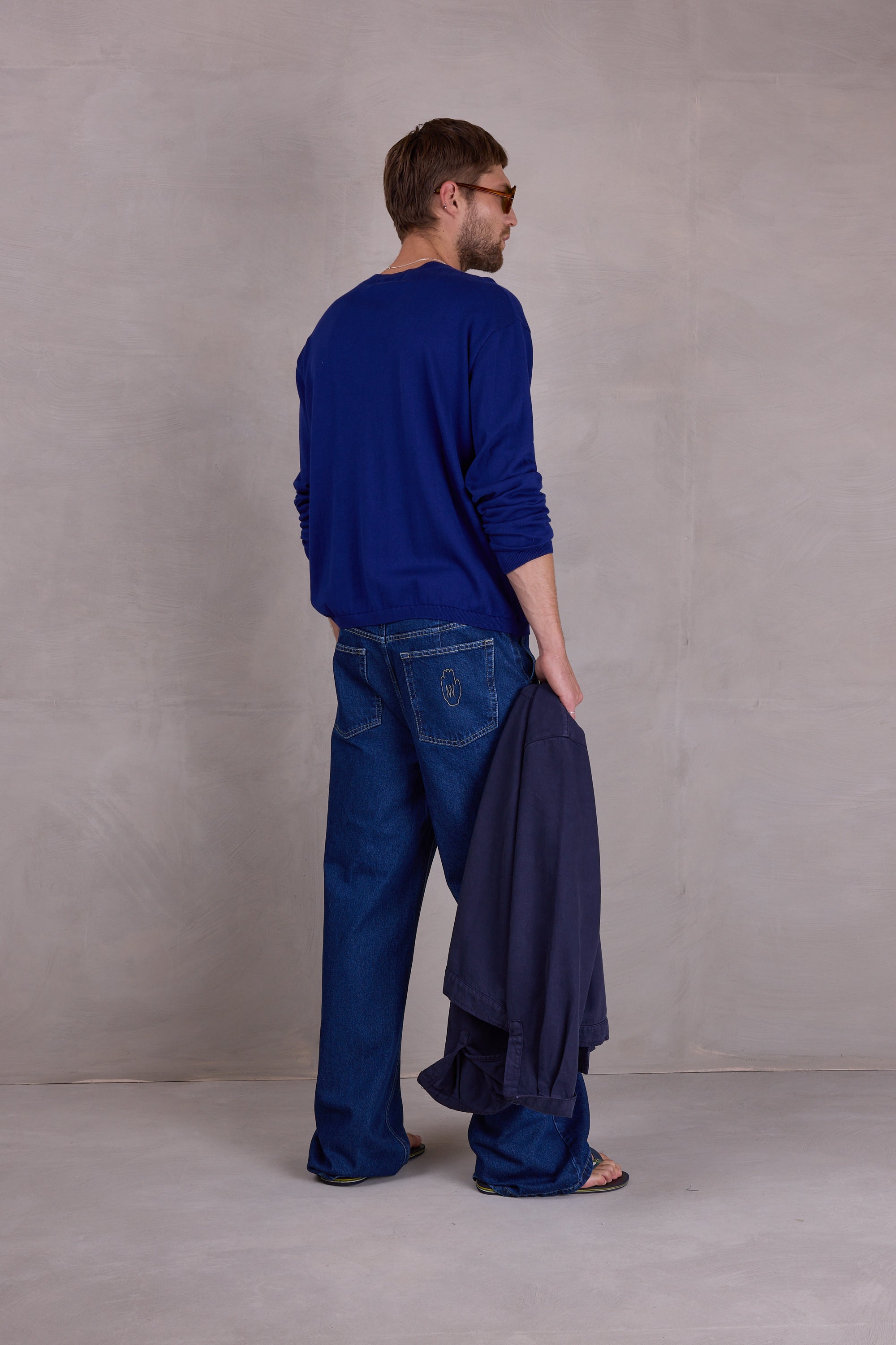 Oslo trui in royal blue