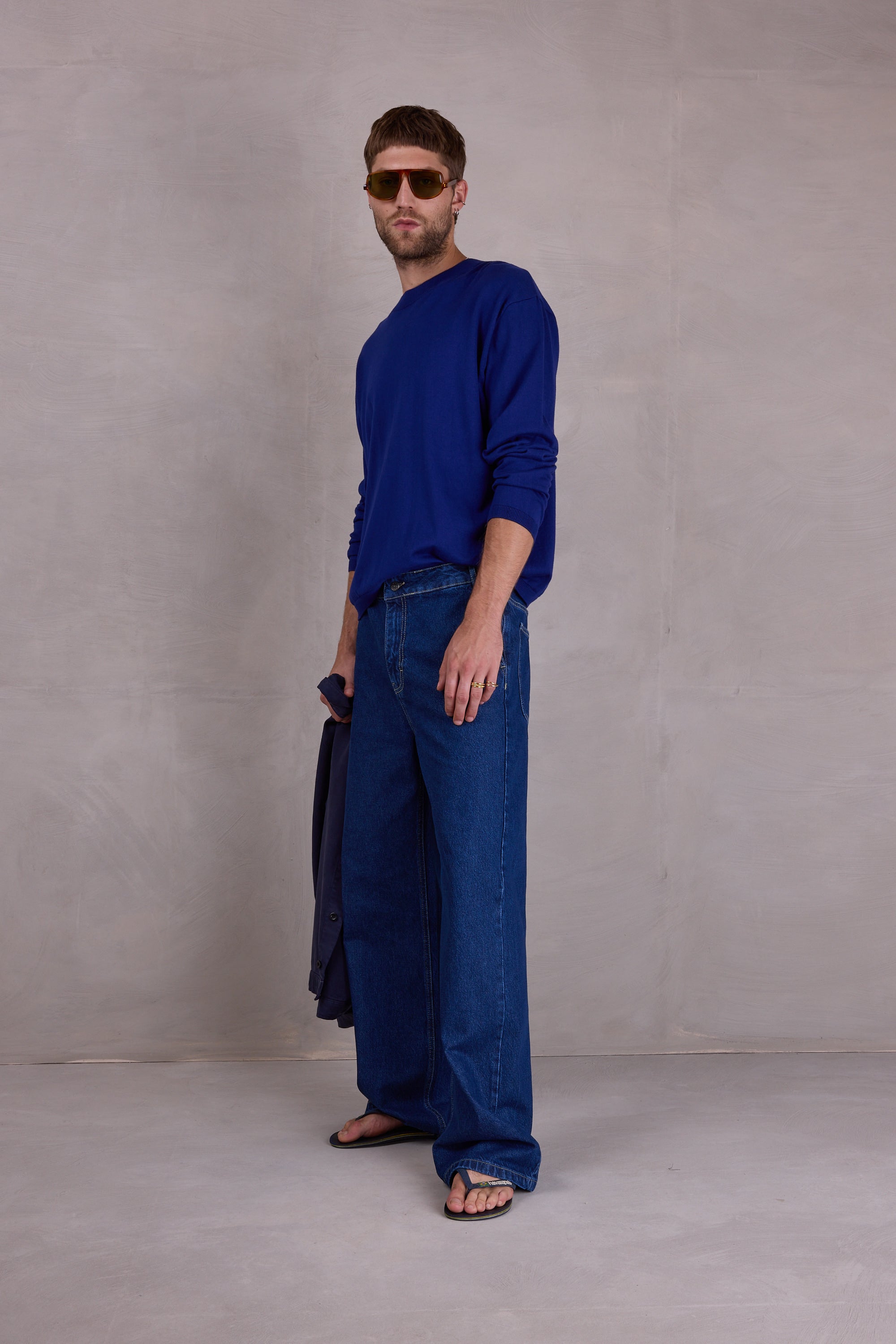 Oslo trui in royal blue