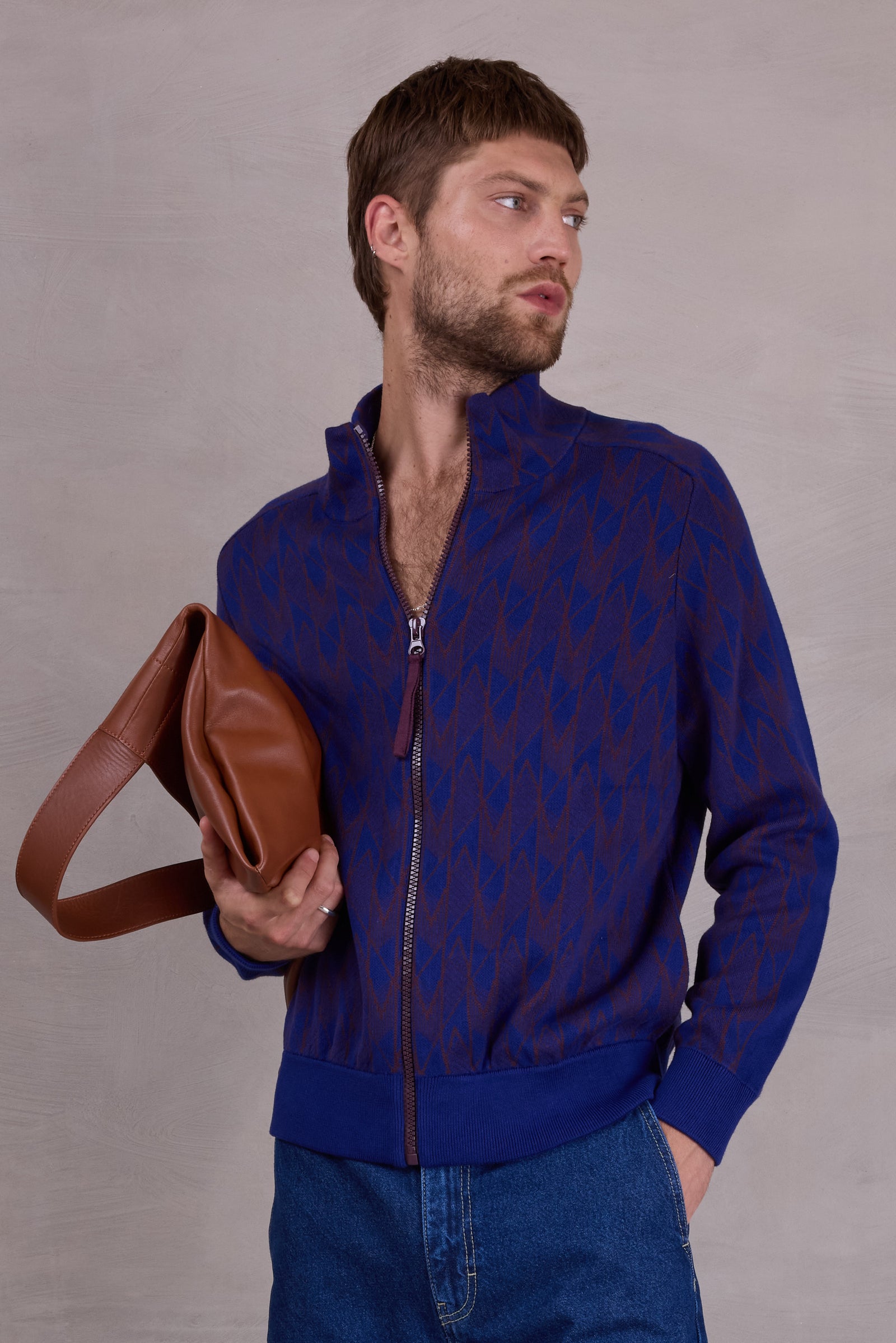 Spoleto vest in royal blue