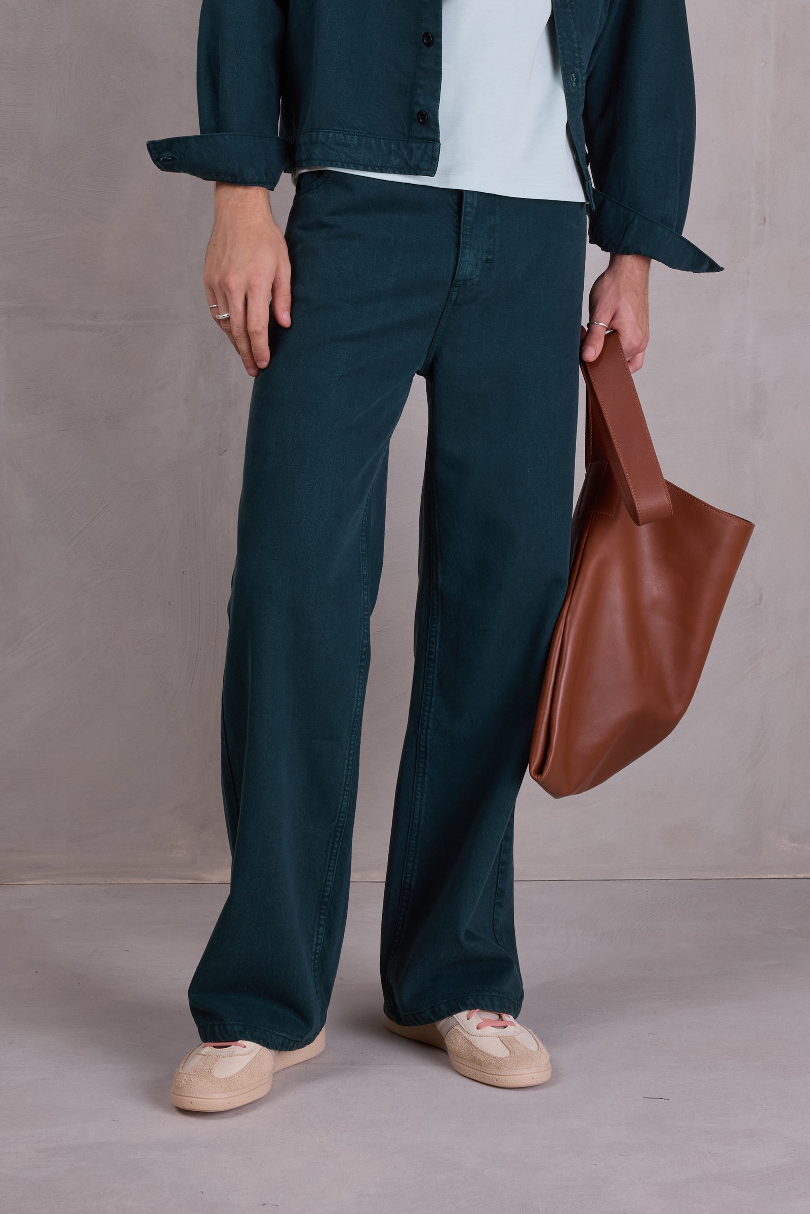 Francis trousers in evergreen
