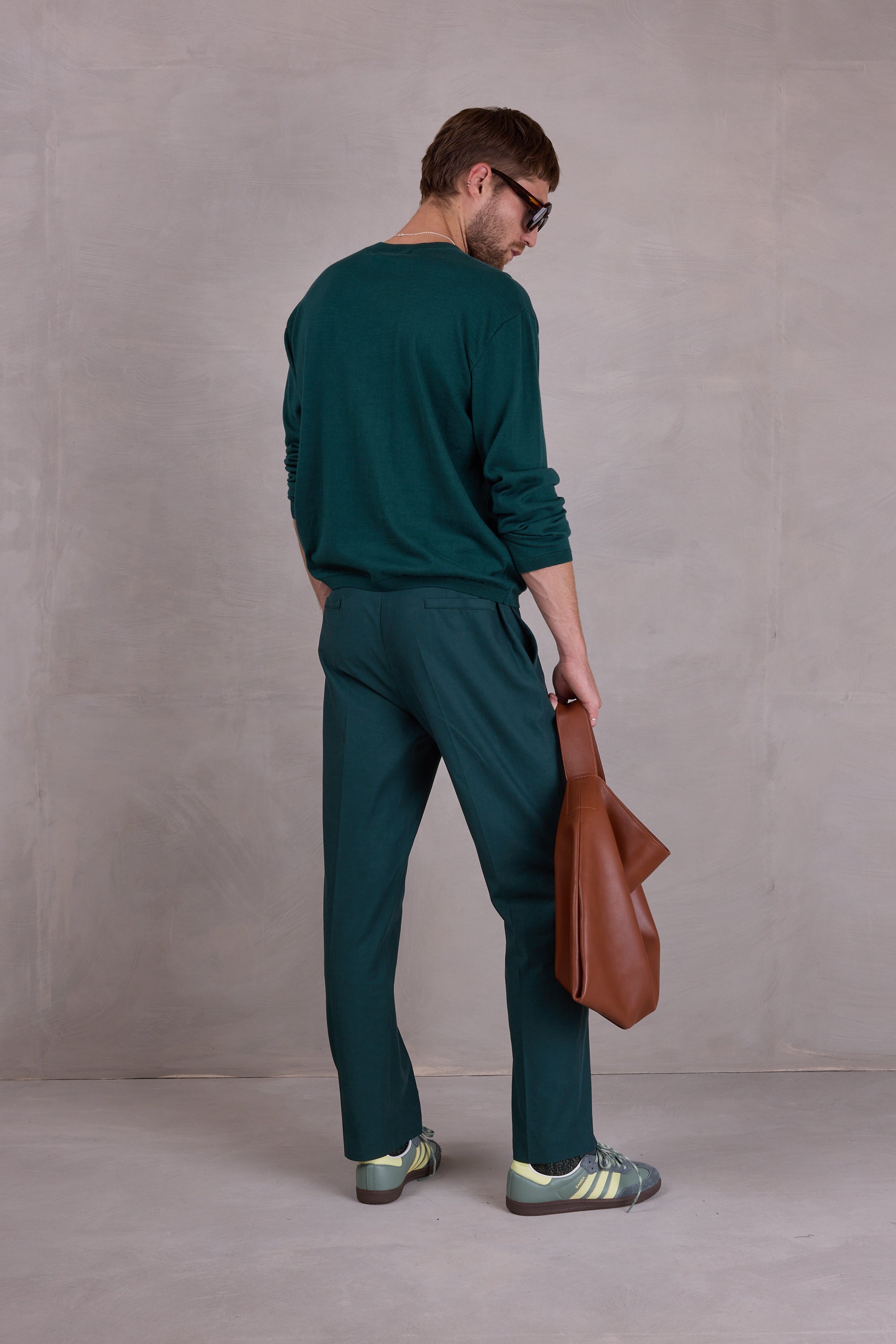 Fabrice Hose in bottle green