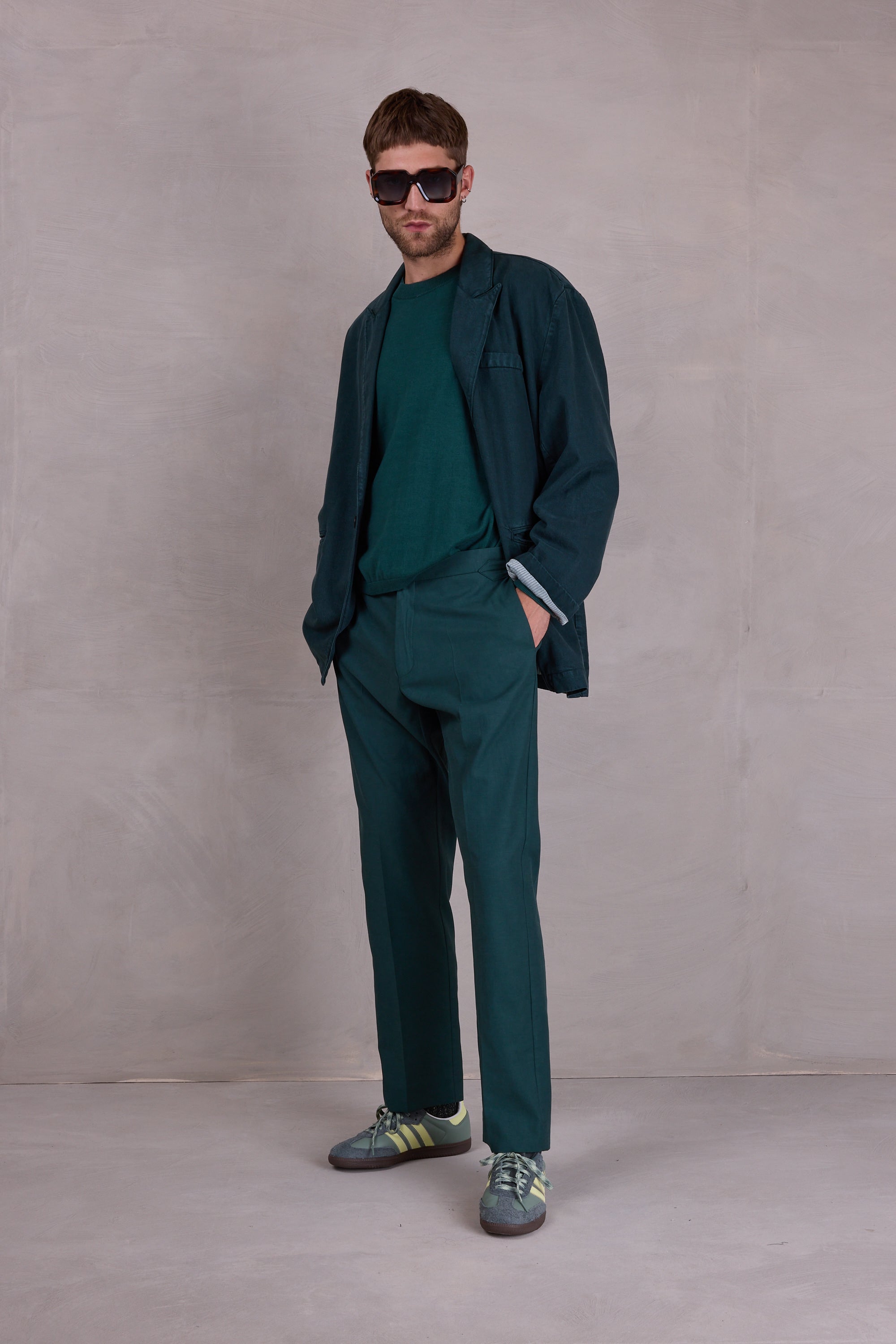 Fabrice Hose in bottle green
