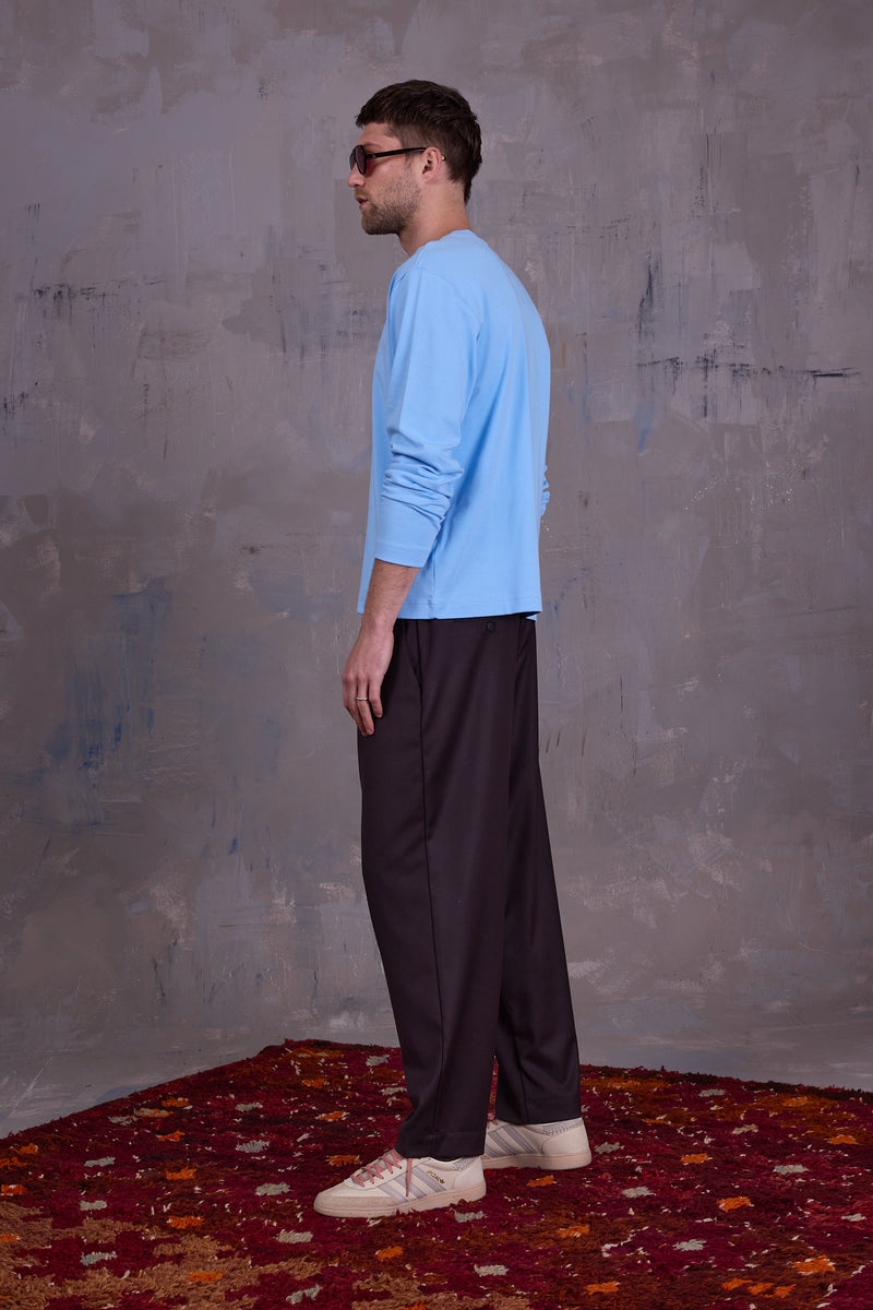 Geoff T-shirt in airy blue