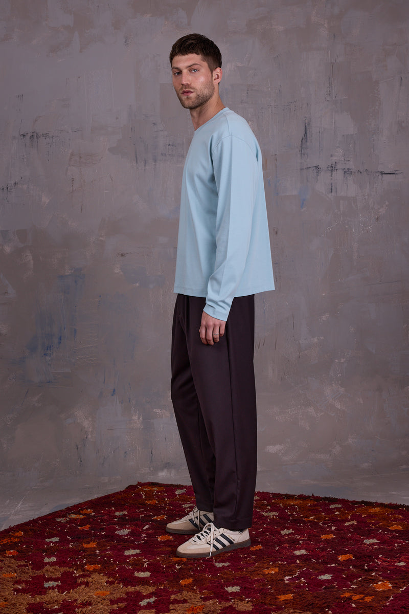Geoff T-shirt  in misty sage