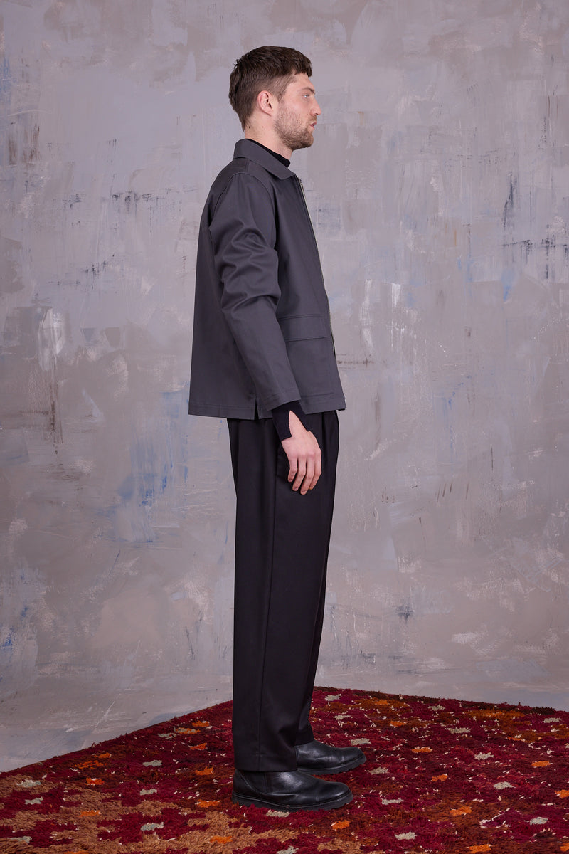Gerre jacket in charcoal