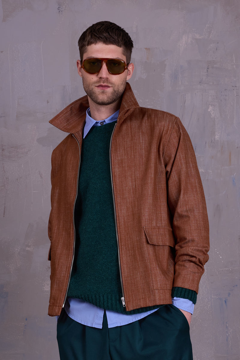 Gerre jacket in hazelnut