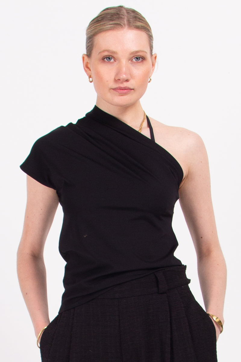 Denver black asymmetric top