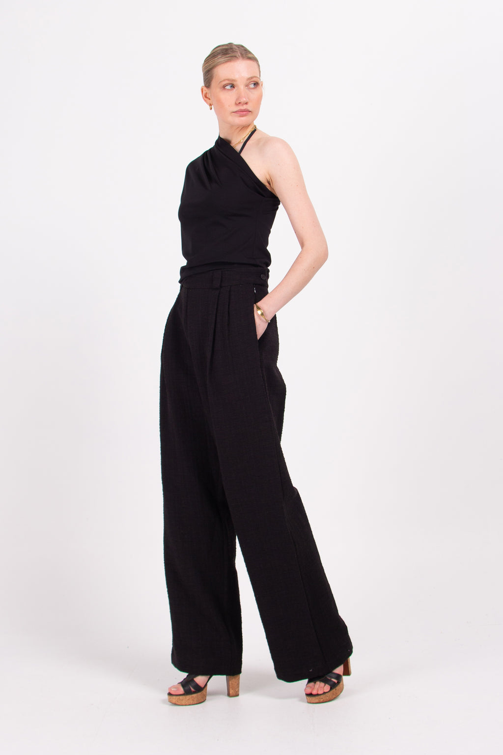 Denver black asymmetric top