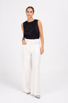 Bolivar white trousers