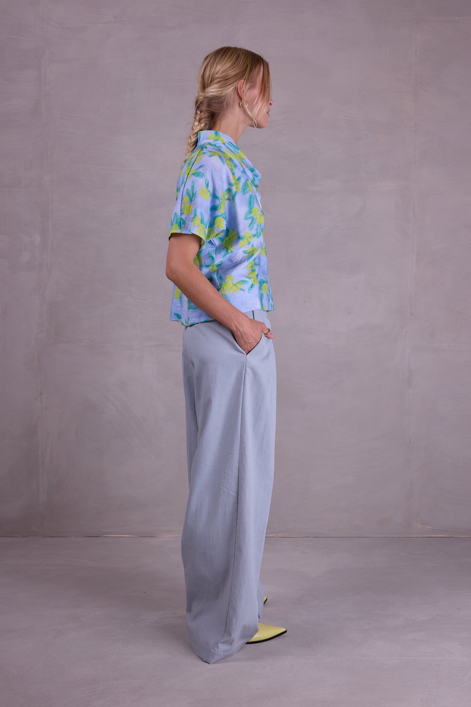 Filipa blouse in limoncello flowers