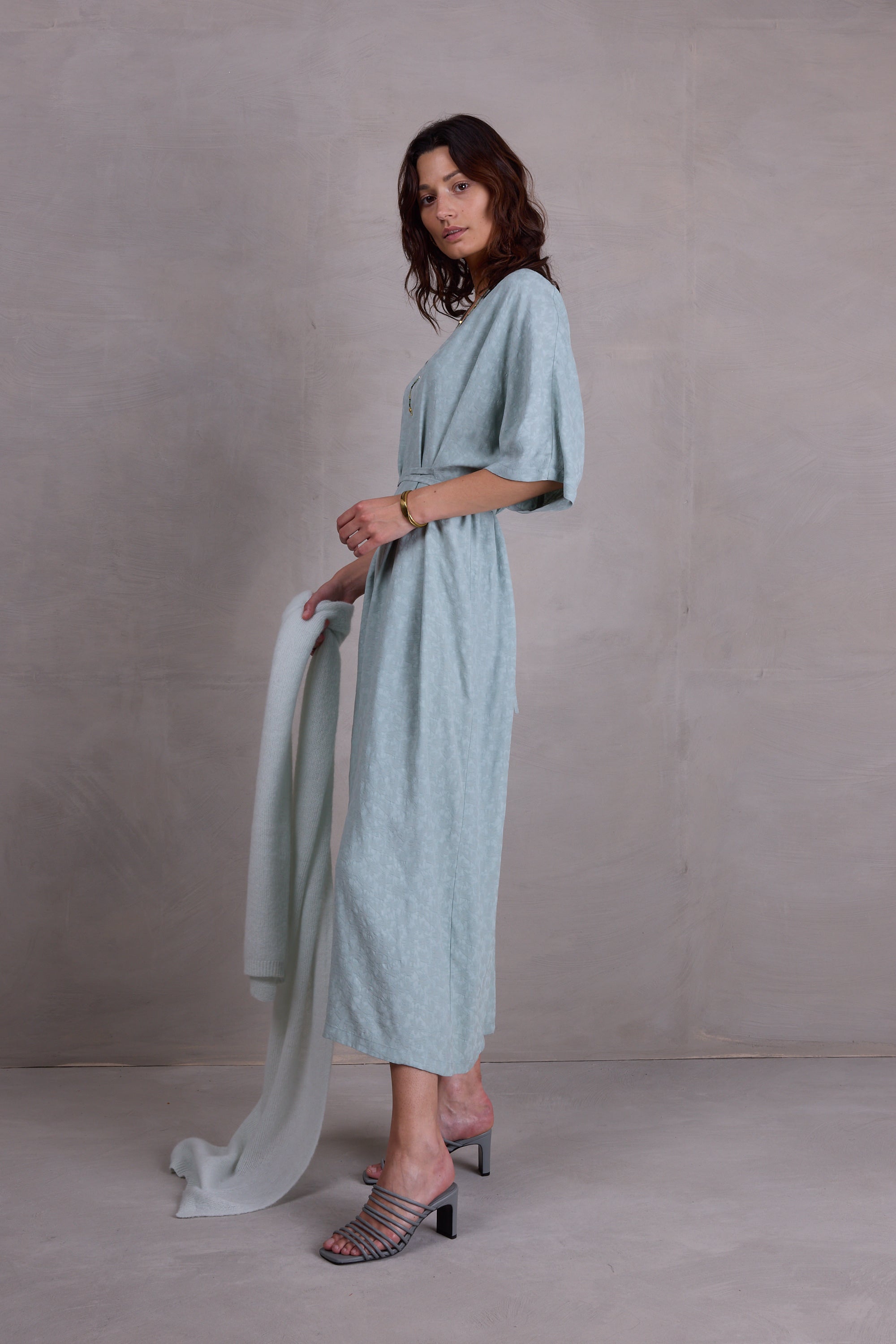 Felka Kleid in adriatic mist