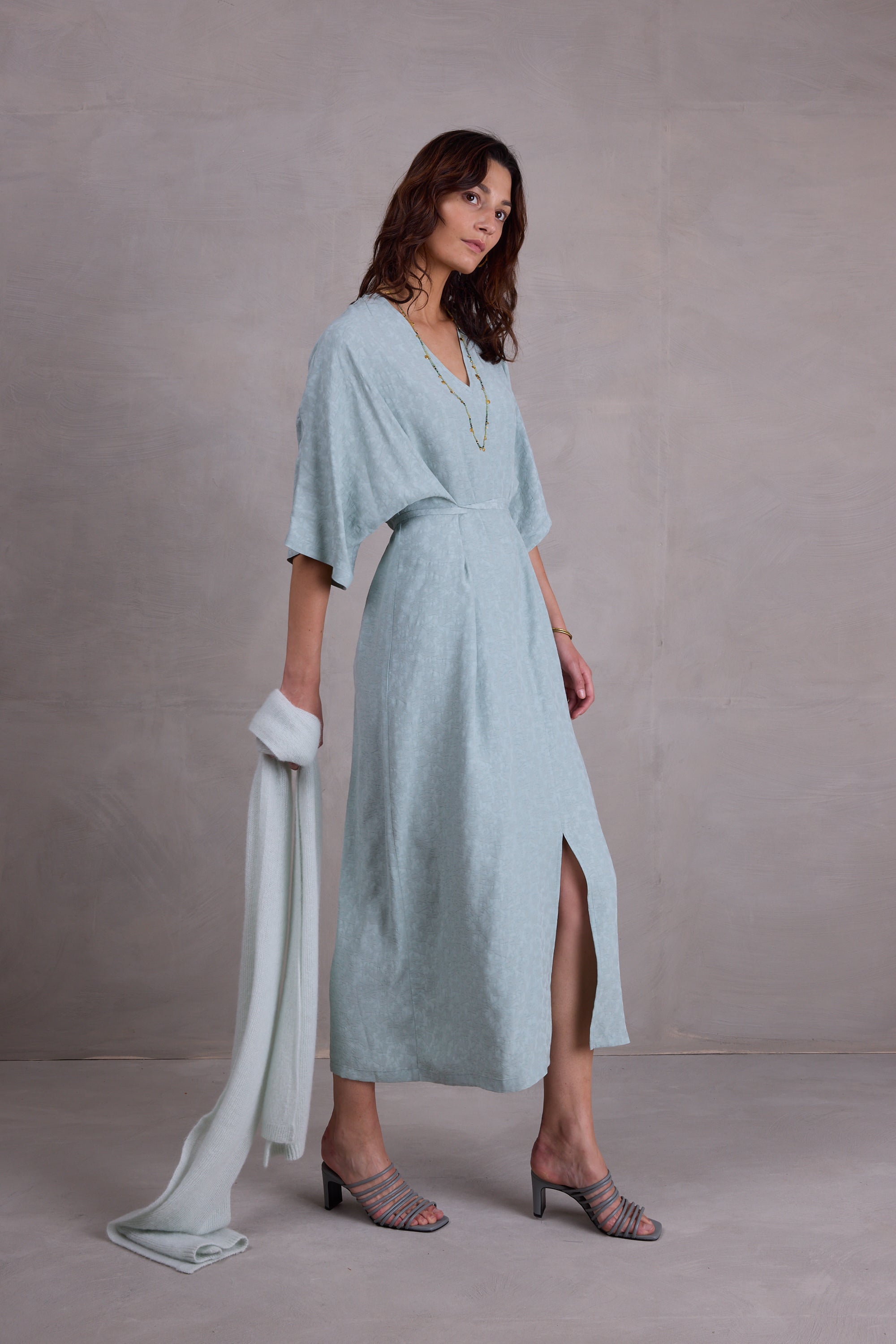 Felka Kleid in adriatic mist