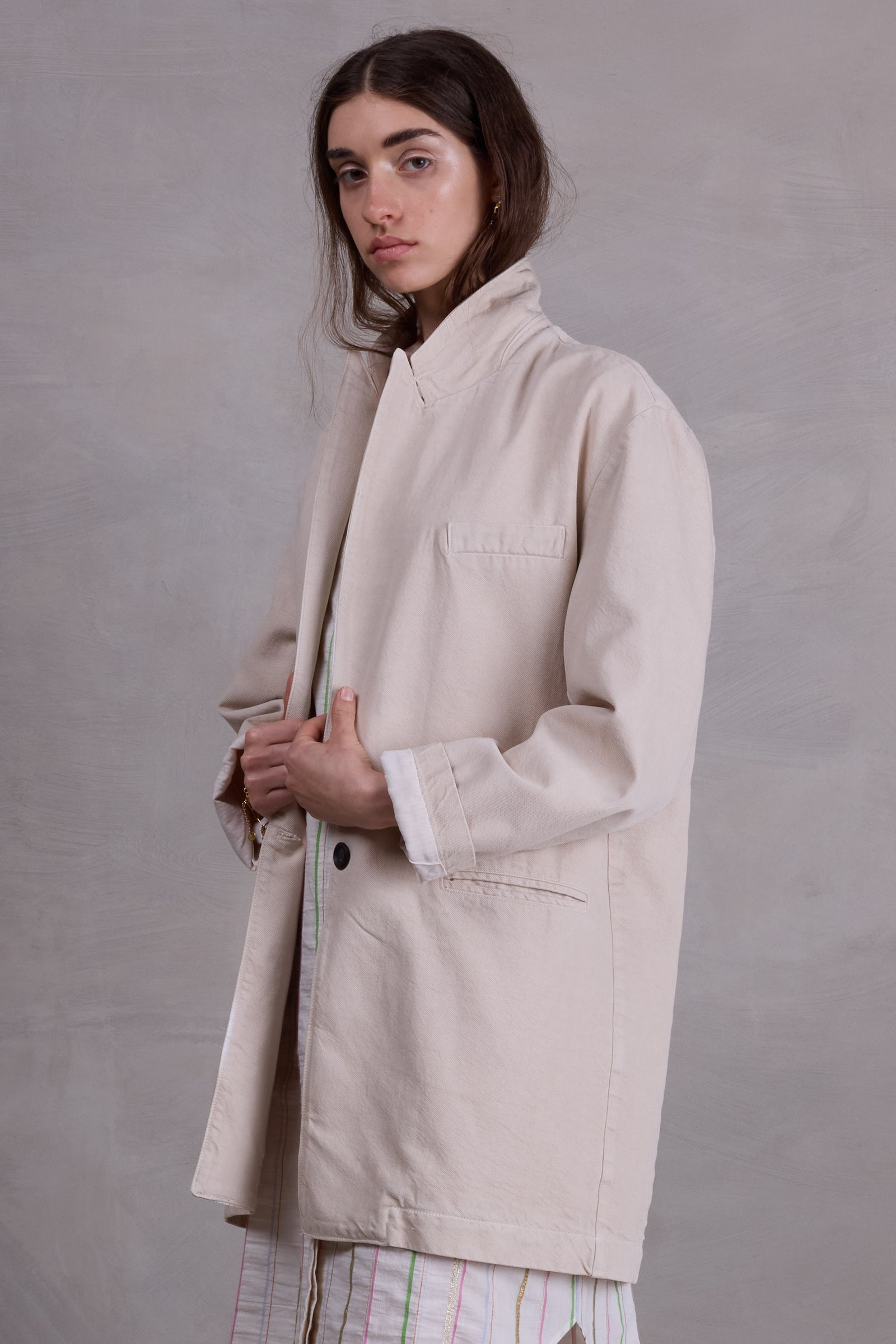 Fenna blazer in stone