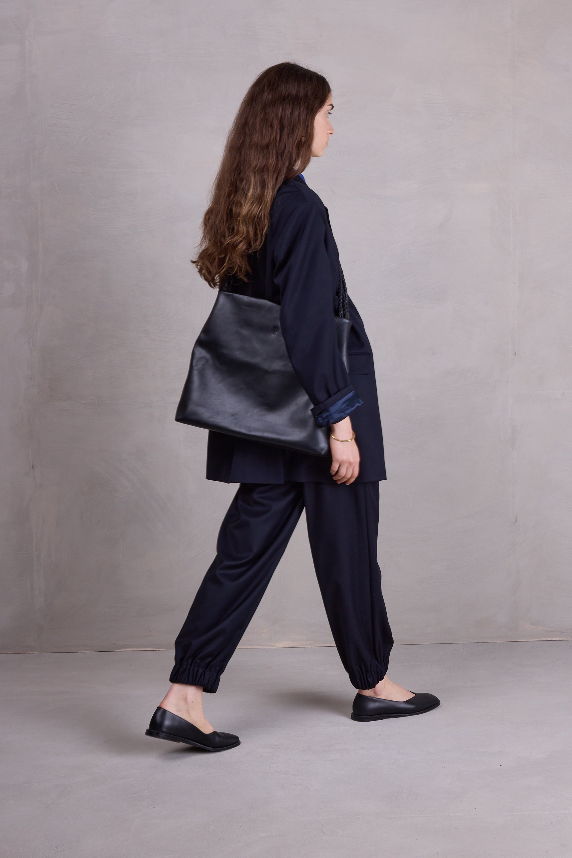 Flint nachtblauwe vest