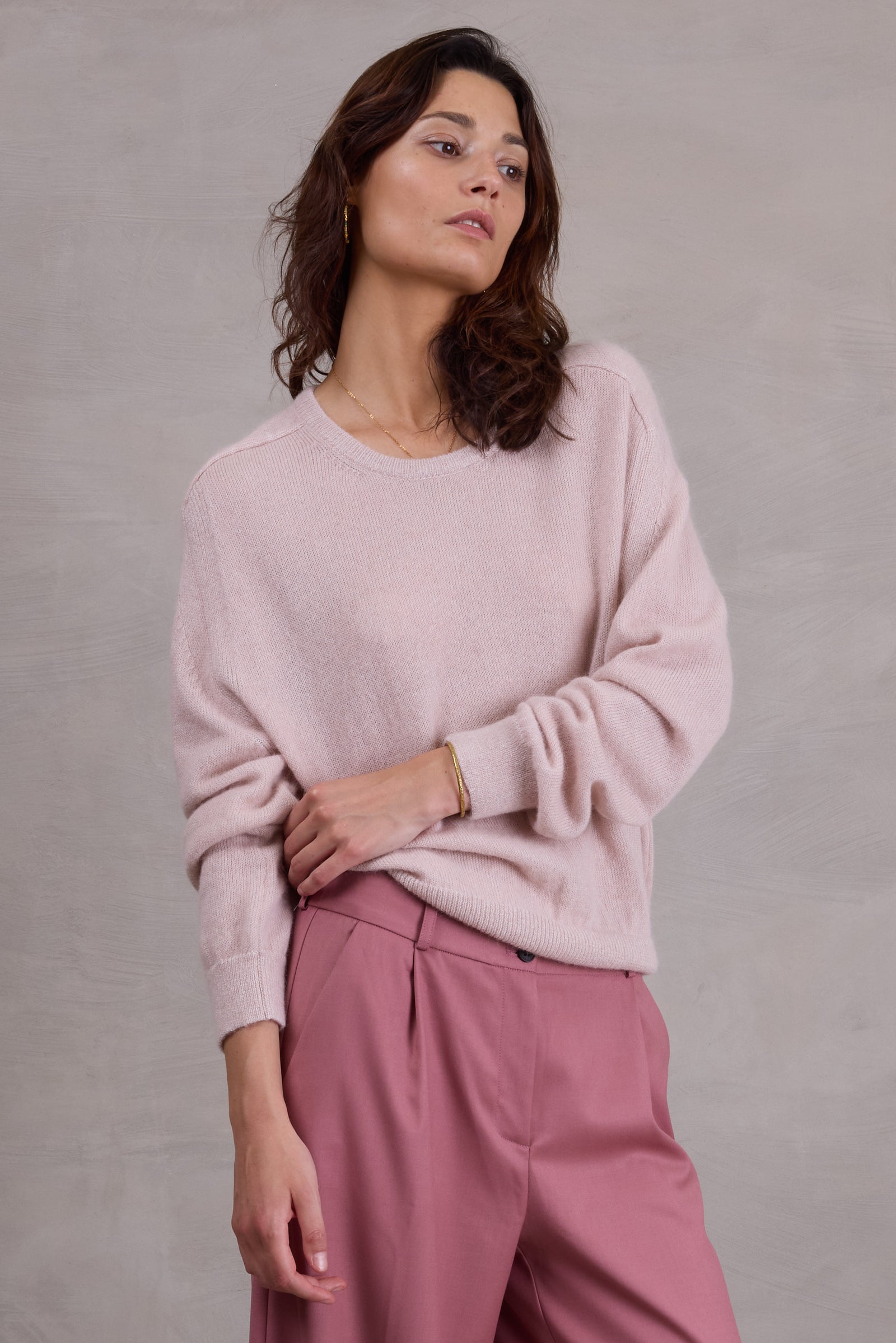 Pull August en sable désert