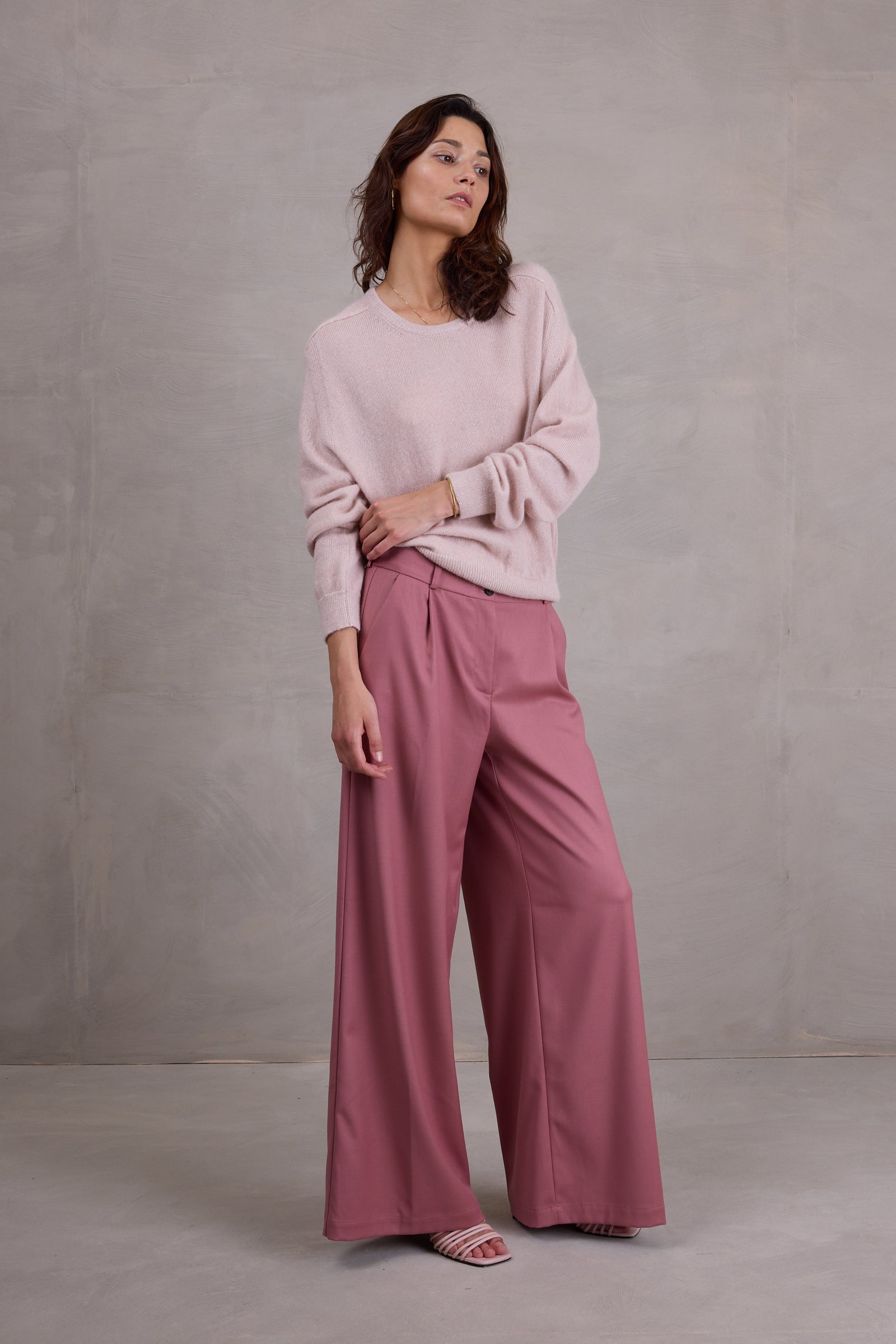 Pull August en sable désert