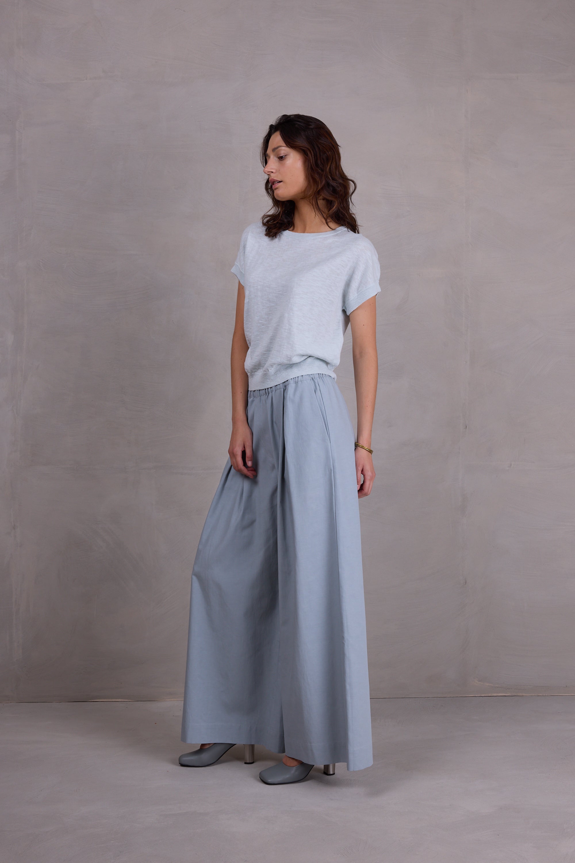 Freddy broek in misty blue