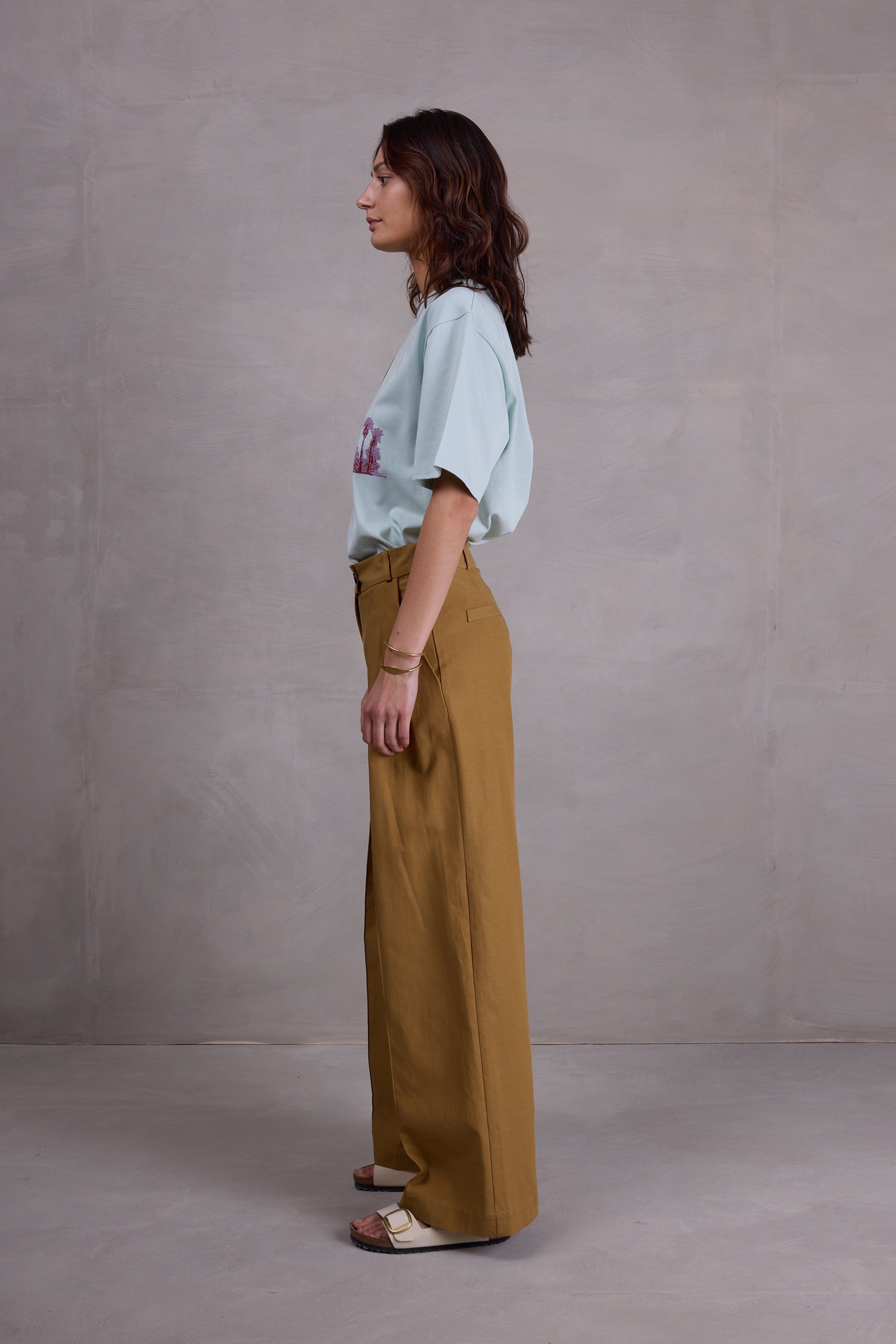 Cezar trousers in mustard