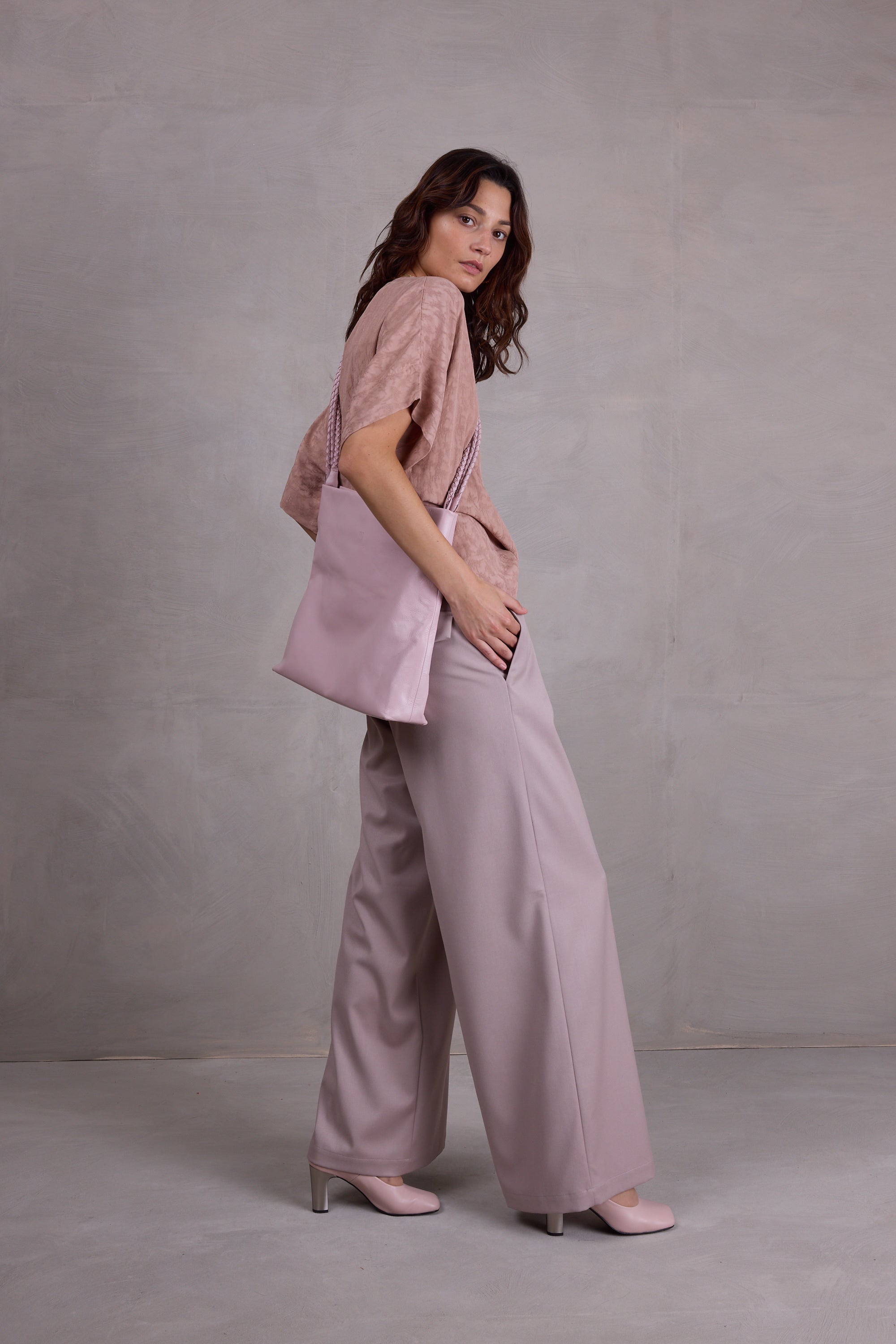 Edward trousers in taupe