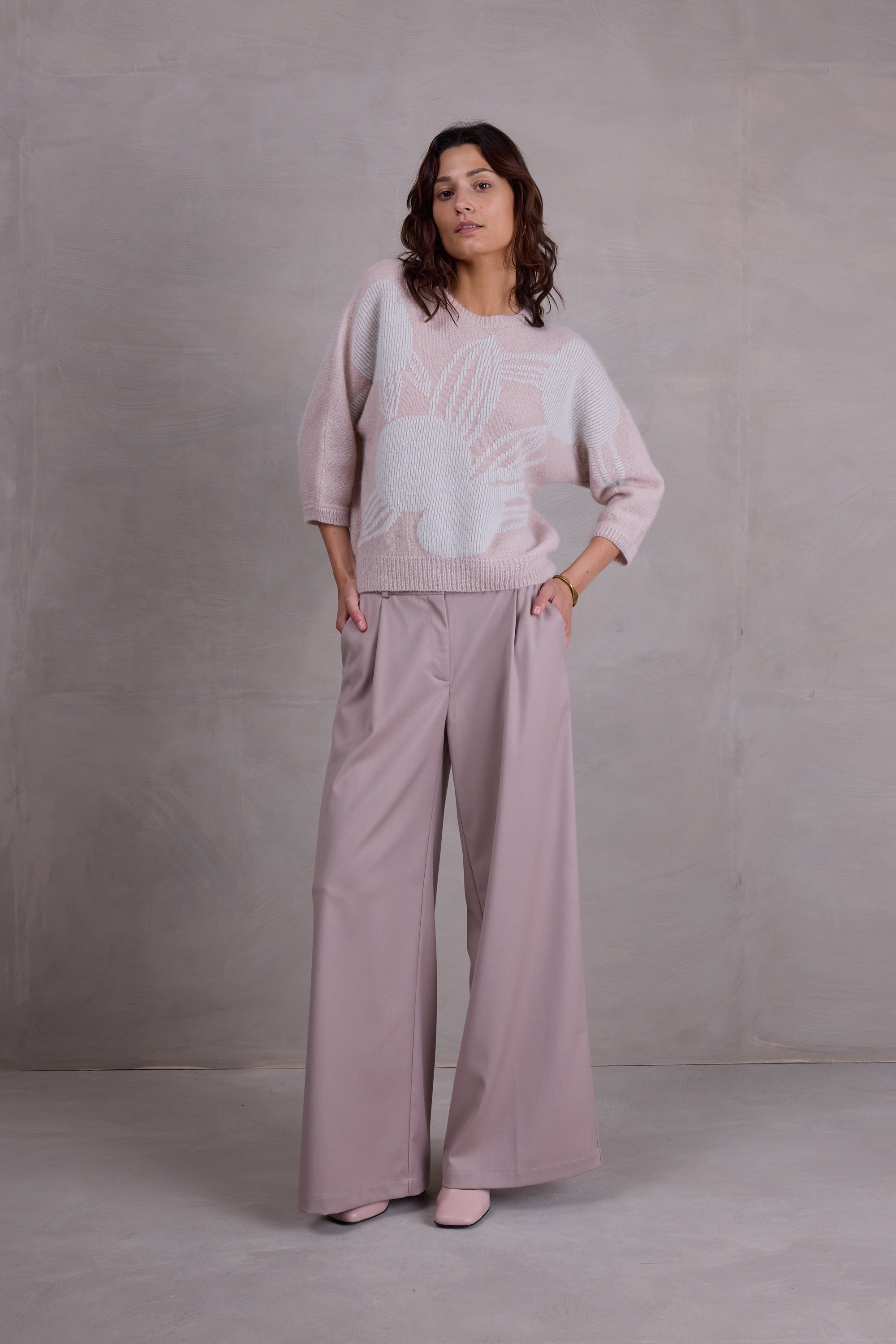 Edward trousers in taupe